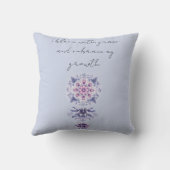 ブルーミングセレニティマンダラ装飾用クッション クッション (裏面)