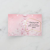 ブルーミングドリームス2025 -パーソナライズされた年賀状 シーズンカード (内部)