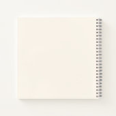 ブルーミングノートブック🌸✨-フローラミニマルデザイン ノートブック (裏面)