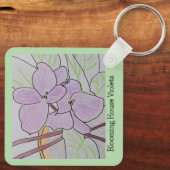 ブルーミングハウスビオレット キーホルダー (裏面)