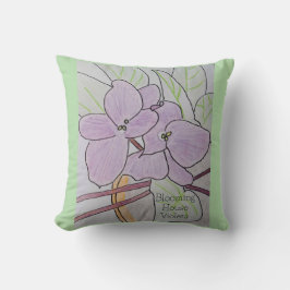 ブルーミングハウスビオレット クッション