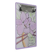 ブルーミングハウスビオレット ミニクリップボード (アングル)