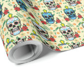 ブルーミングハロウィーンラッピング紙 ラッピングペーパー (ロールコーナー)