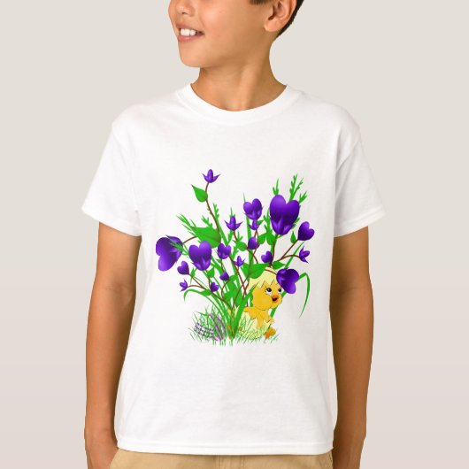 ブルーミングハートイースターシック Tシャツ (正面)