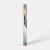 ブルーミングハート – クイリング紙アートのインスピレーション SAMSUNG GALAXYケース (右側面)