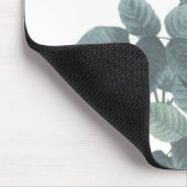 ブルーミングバラサマーフローラ植物学 マウスパッド (コーナー)