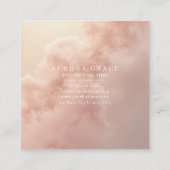 ブルーミングバラ雲 コーリングカード (裏面)