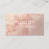 ブルーミングバラ雲 名刺 (裏面)