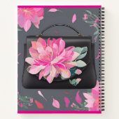 ブルーミングバラAIアート ノートブック (裏面)