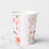 ブルーミングパス赤ちゃんシャワー 紙コップ (右)