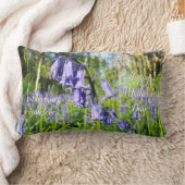 ブルーミングパーソナライズされたブルーベル – Mother's Day ランバークッション (ブランケット)