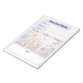 ブルーミングパープルガーデン_病気データ収集 ノートパッド (アングル)