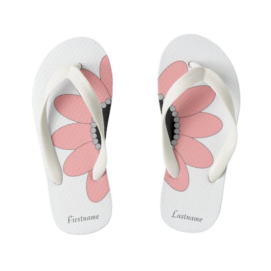 ブルーミングビーチサンダルカスタマイズ-  キッズビーチサンダル (フットベッド)