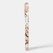 ブルーミングピンクパープルマグノリアス春花 Case-Mate iPhoneケース (裏面 / 左)