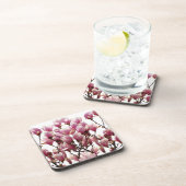 ブルーミングピンクマグノリアス春花 コースター (右側)