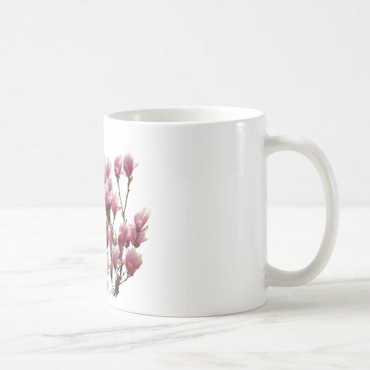 ブルーミングピンクマグノリアス春花 コーヒーマグカップ (右)
