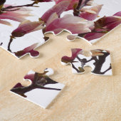 ブルーミングピンクマグノリアス春花 ジグソーパズル (側面)