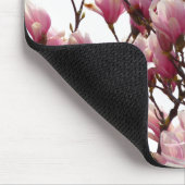 ブルーミングピンクマグノリアス春花 マウスパッド (コーナー)