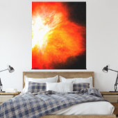 ブルーミングファイアネブラストレッチキャンバスプリント キャンバスプリント (インサイチュ (寝室))
