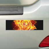 ブルーミングファイアバラ バンパーステッカー (車上)