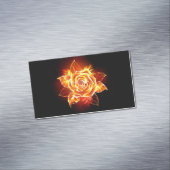 ブルーミングファイアバラ マグネット名刺 (インサイチュ)