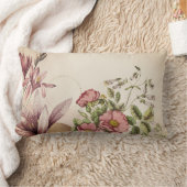 ブルーミングフローラコテージコアエステティック ランバークッション (ブランケット)