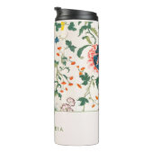 ブルーミングフローラモノグラム熱タンブラー タンブラー (回転右)