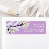 ブルーミングブランチフローラミカン花薄紫 ラベル (インサイチュ)