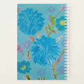 ブルーミングブルーベル名前をカスタムするプランナー プランナー手帳 (裏面)