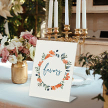 ブルーミングボタニカルオレンジブライダルシャワーの恩恵