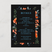 ブルーミングボタニカルオレンジ結婚フローラ詳細