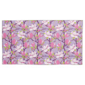 ブルーミングマグノリアキングサイズ枕ケース 枕カバー (正面左)