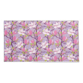 ブルーミングマグノリアキングサイズ枕ケース 枕カバー (裏面-左)