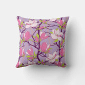 ブルーミングマグノリア装飾用クッション クッション (裏面)