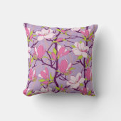 ブルーミングマグノリア装飾用クッション クッション (正面)