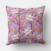 ブルーミングマグノリア装飾用クッション クッション (裏面)