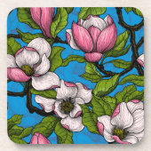 ブルーミングマグノリア コースター (正面)
