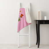 ブルーミングラック：フローラ聖パトリックのシェルパ毛布 シェルパブランケット (インサイチュ)