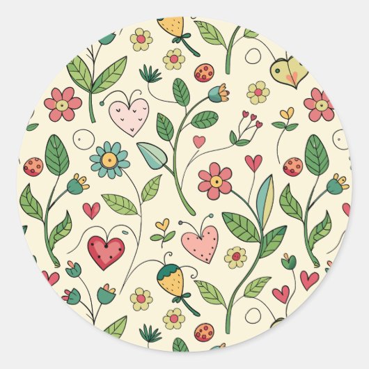 ブルーミングラブガーデン ラウンドシール (正面)