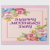 ブルーミングラブマザーズデイコレクション ラッピングペーパー (フラット)