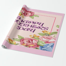 ブルーミングラブマザーズデイコレクション ラッピングペーパー