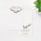 ブルーミングリリーフローライヤリングジュエリー表示カード (デスク)