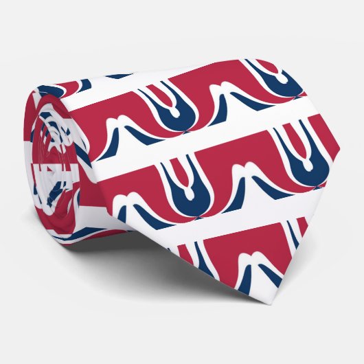 ブルーミングレッドハクナマタタタイトギフトデザイン ネクタイ (ロール)
