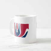 ブルーミングレッド ハクナマタタ 最新ギフトデザイン コーヒーマグカップ (正面左)