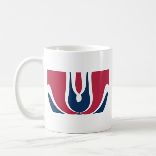 ブルーミングレッド ハクナマタタ 最新ギフトデザイン コーヒーマグカップ (左)