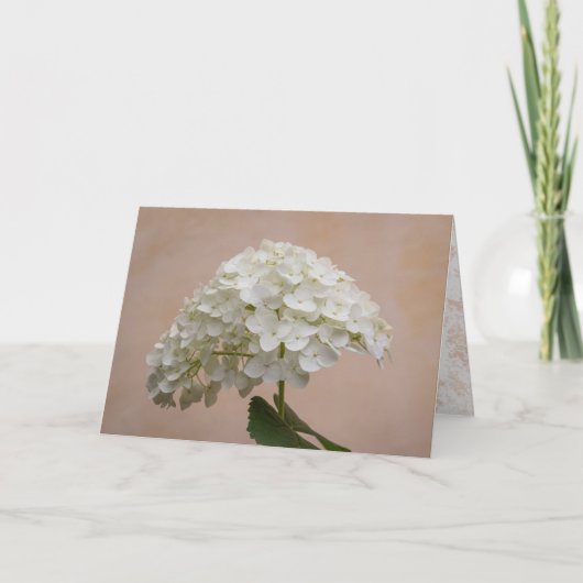 ブルーミング友情 – Philippians 1:3ノートカード カード (正面)