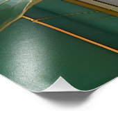 ブルーミング壁日本の紙マグノリアアート フォトプリント            (角)