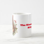 ブルーミング子猫」。🐾🌼 コーヒーマグカップ (中央)