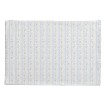 ブルーミング家宝の花ストライプのブルーロマンス