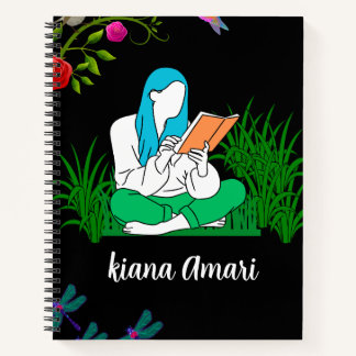 ブルーミング思考：静かな反射のためのジャーナル ノートブック